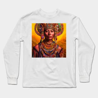 Inca Goddess #6 Long Sleeve T-Shirt